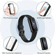 That Watch Shop Watch case Protective Case for Fitbit Luxe (Black) Protective Case for Fitbit Luxe (Black)