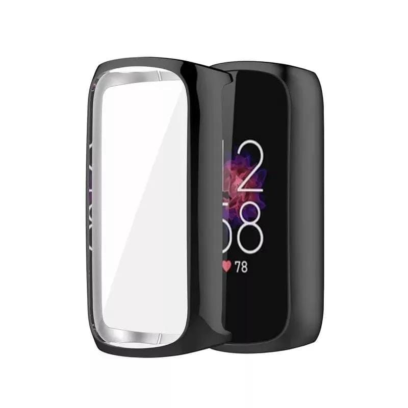That Watch Shop Watch case Protective Case for Fitbit Luxe (Black) Protective Case for Fitbit Luxe (Black)