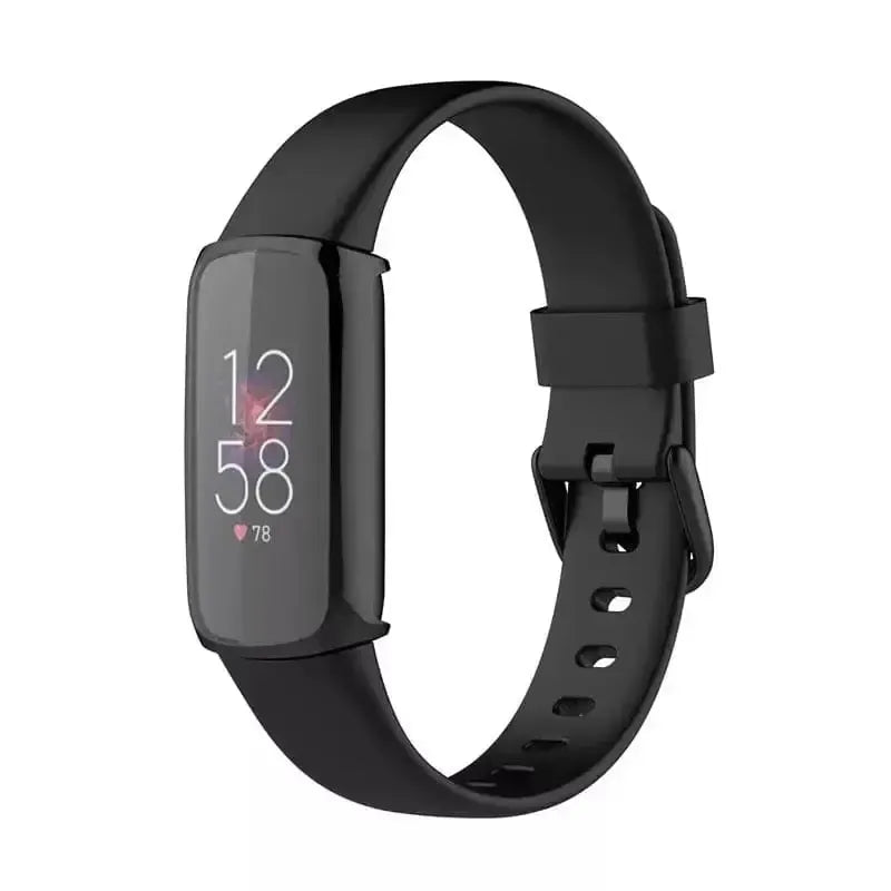 Habicare Watch case Protective Case for Fitbit Luxe (Black) Protective Case for Fitbit Luxe (Black)