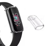 Habicare Watch case Protective Case for Fitbit Luxe (Clear) Protective Case for Fitbit Luxe (Clear)