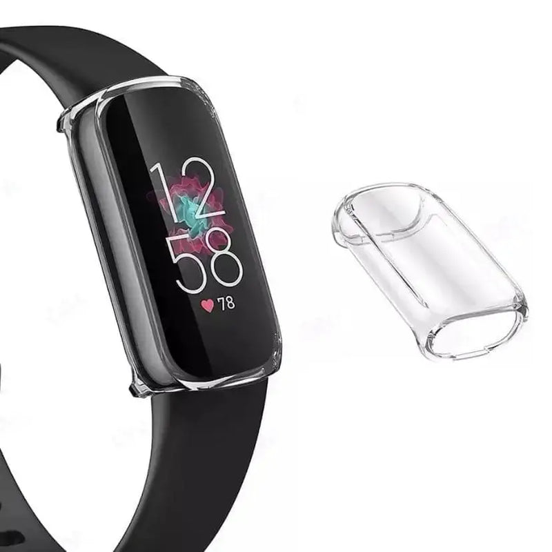 Habicare Watch case Protective Case for Fitbit Luxe (Clear) Protective Case for Fitbit Luxe (Clear)