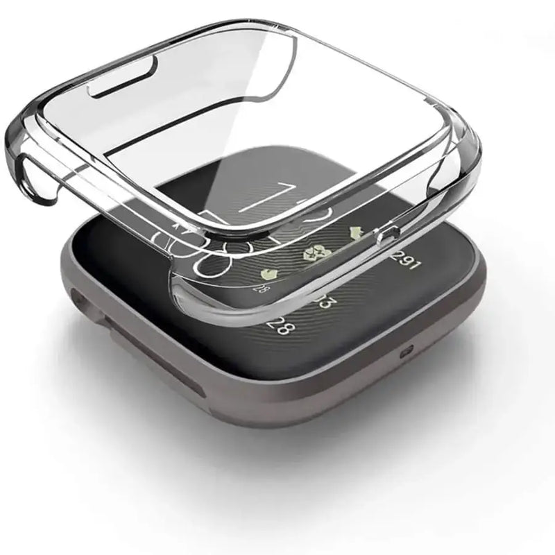 Habicare Watch case Protective Case for Fitbit Sense 2 (Clear) Protective Case for Fitbit Sense 2 (Clear)