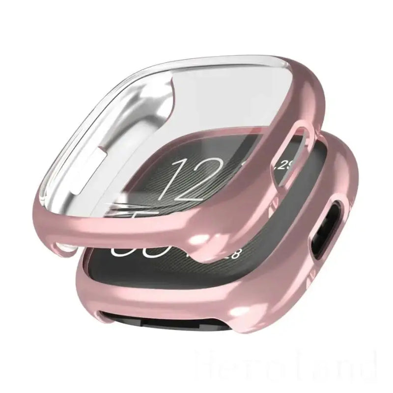 Habicare Watch case Protective Case for Fitbit Sense 2 (Rosegold) Protective Case for Fitbit Sense 2 (Rosegold)