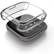 Habicare Watch case Protective Case for Fitbit Sense (Clear) Protective Case for Fitbit Sense (Clear)