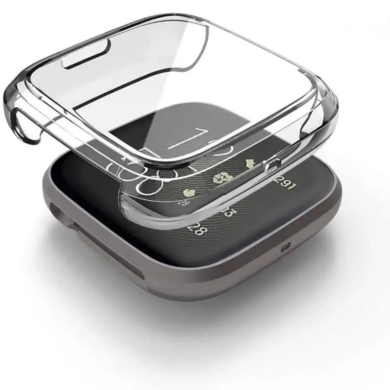 Habicare Watch case Protective Case for Fitbit Sense (Clear) Protective Case for Fitbit Sense (Clear)