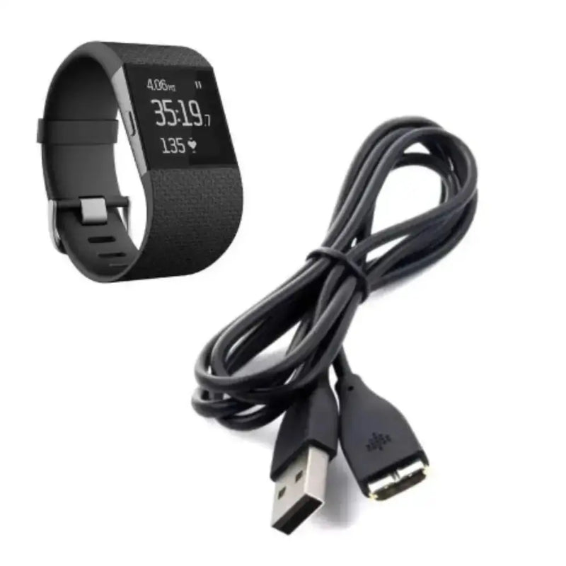 Habicare TWS Replacement USB Charger for Fitbit Surge Replacement USB Charger for Fitbit Surge