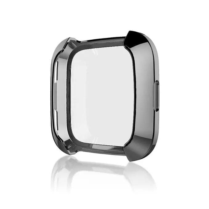 That Watch Shop Watch case Protective Case for Fitbit Versa 1 (Black) Protective Case for Fitbit Versa 1 (Black)