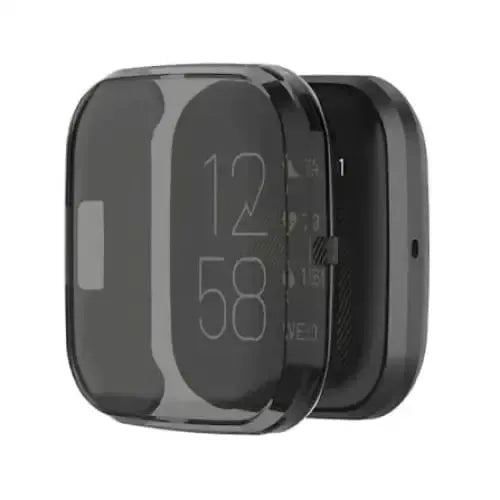 Protective Case for Fitbit Versa 2 (Transparent Black) – view 1