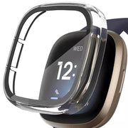 That Watch Shop Watch case Protective Case for Fitbit Versa 3 (Clear) Protective Case for Fitbit Versa 3 (Clear)