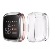 That Watch Shop Watch case Protective Case for Fitbit Versa 3 (Clear) Protective Case for Fitbit Versa 3 (Clear)