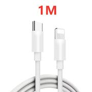27W PD QC Fast Charging Lightning To USB Type C Cable iPhone iPad – view 3