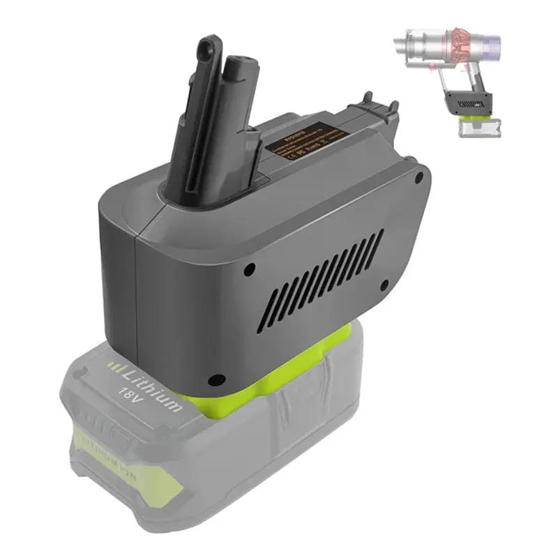 Ryobi 18V Battery to Dyson V10 Battery Adapter Converter – view 1