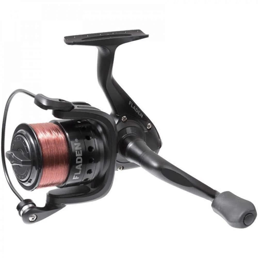 Fladen Reel Spinning Vantage Smoke F40 Line Ready To Fish And Spare Spool For Freshwater Anglers