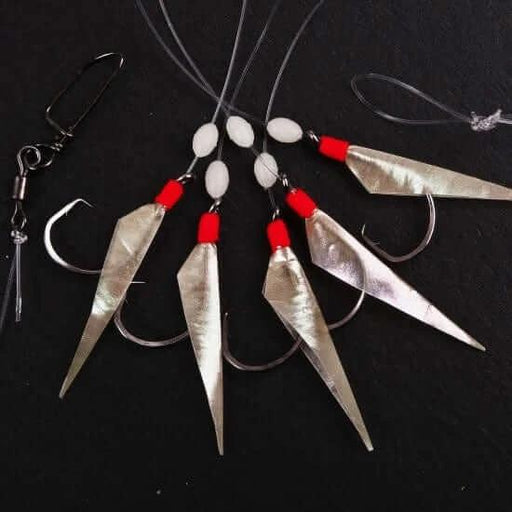 Fladen SABIKI Deep Sea D3 Sabiki Rig Pearl #6 Hook Fladen Deep Sea Sabiki Rig Pearl Six Hook