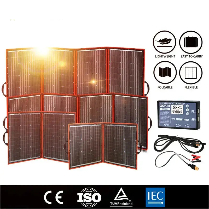 Habicare SS Flexible Foldable Solar Panel for Travel & Phone Flexible Foldable Solar Panel for Travel & Phone
