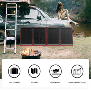 Habicare SS Flexible Foldable Solar Panel for Travel & Phone Flexible Foldable Solar Panel for Travel & Phone