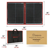 Habicare SS Flexible Foldable Solar Panel for Travel & Phone Flexible Foldable Solar Panel for Travel & Phone