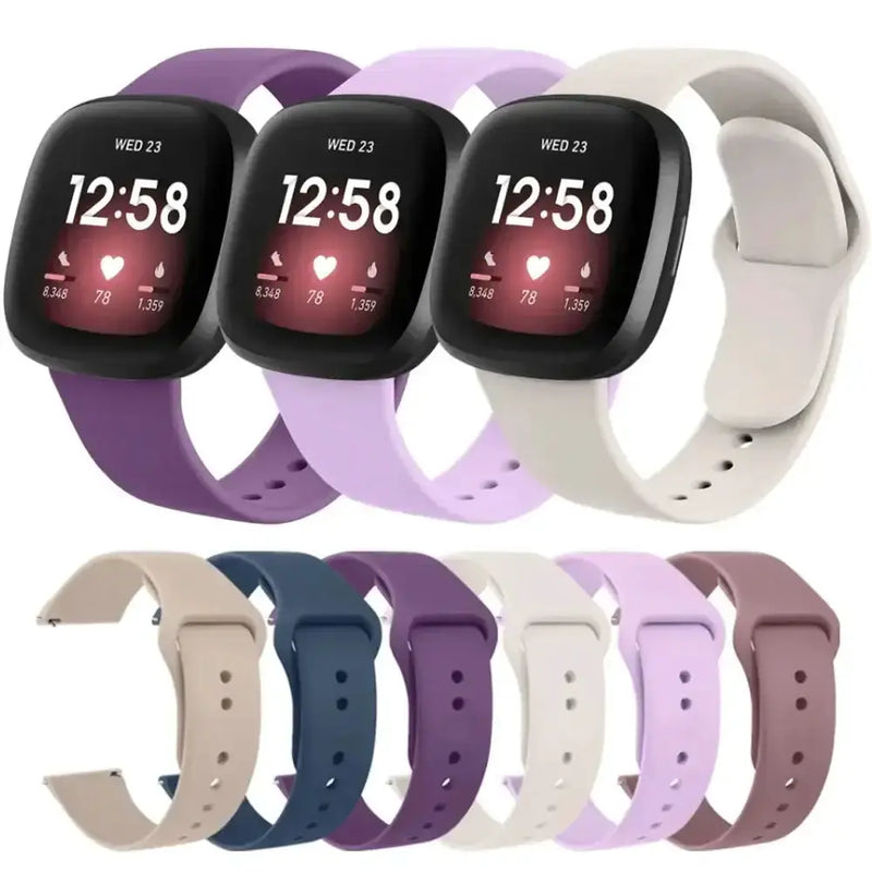 Flexible Silicone Wristband for the Fitbit Sense 2 (available in 17 colours) – view 5