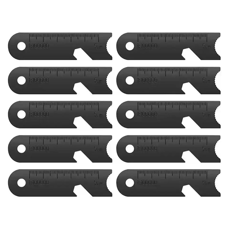 Habicare SS Flint Striker (10 pieces) Habicare 10-Pack Flint Scrapers for Survival & Camping