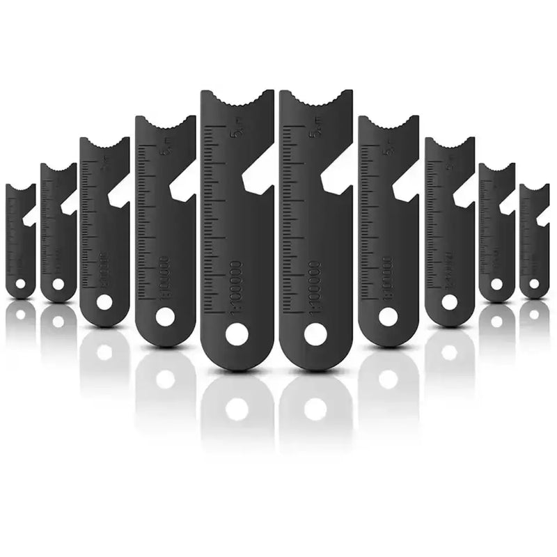 Habicare SS Flint Striker (10 pieces) Habicare 10-Pack Flint Scrapers for Survival & Camping