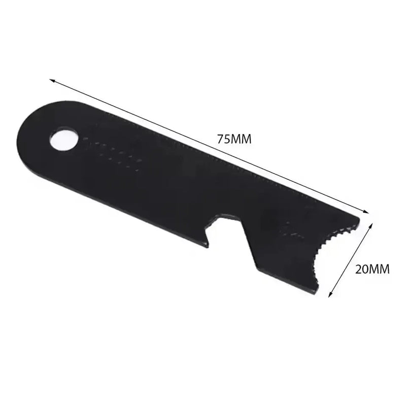 Habicare SS Flint Striker (10 pieces) Habicare 10-Pack Flint Scrapers for Survival & Camping