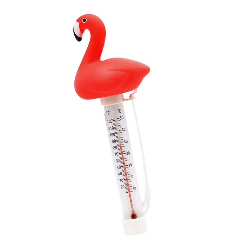 Habicare HBC Floating Pool Thermometer Flamingo Floating Pool & Spa Thermometer