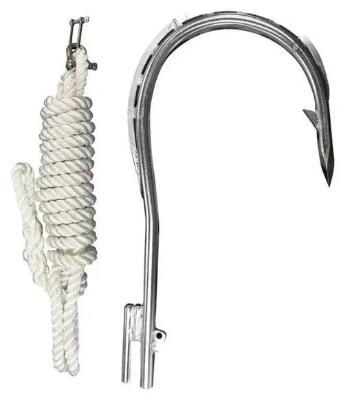 Sea Harvester Flying Gaff Large 185mm Gape Head Rope for Offshore Anglers Fast Secure Big Game Catches