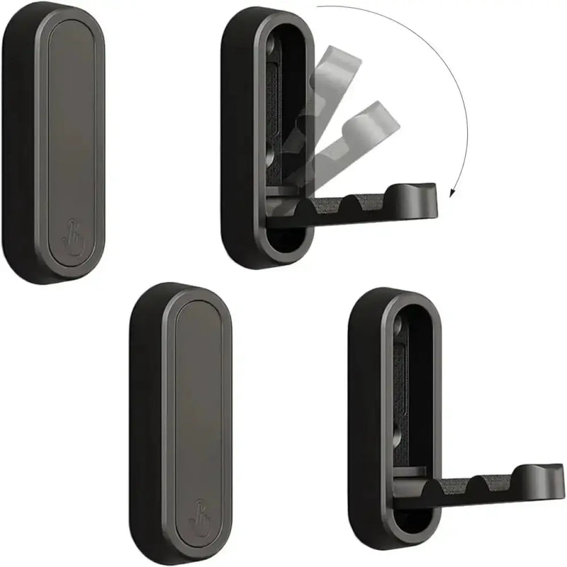 Habicare SS Foldable Aluminium Clothes Hook for RV's and Caravans Foldable Aluminium Clothes Hook for RV's and Caravans