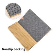 Foldable Bamboo Sofa Armrest Table with Cup Holder (2 colours available) – view 5