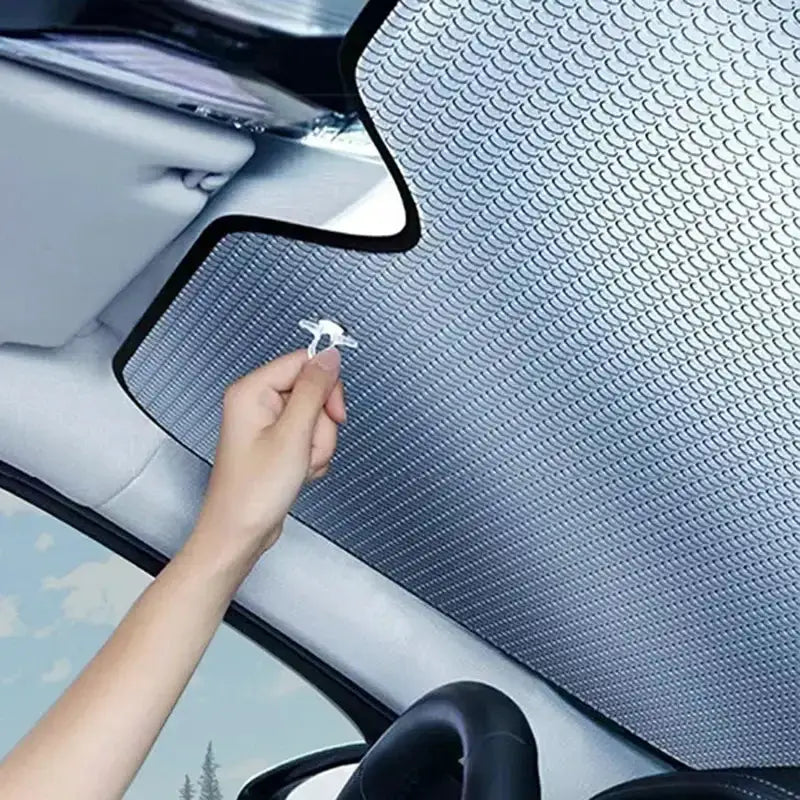 Foldable Car Windshield Sunshade (different sizes available) – view 4
