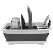 Habicare SS Foldable Dish Rack & Sink for RV, Camper & Boat Foldable Dish Rack & Sink for RV, Camper & Boat