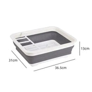 Habicare SS Foldable Dish Rack & Sink for RV, Camper & Boat Foldable Dish Rack & Sink for RV, Camper & Boat