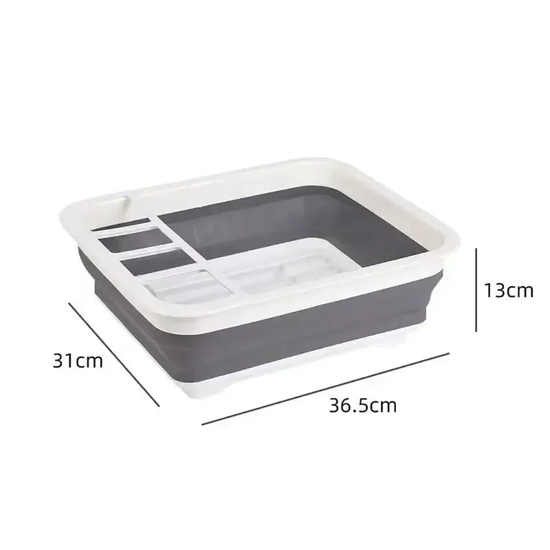Habicare SS Foldable Dish Rack & Sink for RV, Camper & Boat Foldable Dish Rack & Sink for RV, Camper & Boat