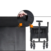 Habicare SS Foldable Portable Camping & Utility Cart – Heavy Duty Foldable Portable Camping & Utility Cart – Heavy Duty