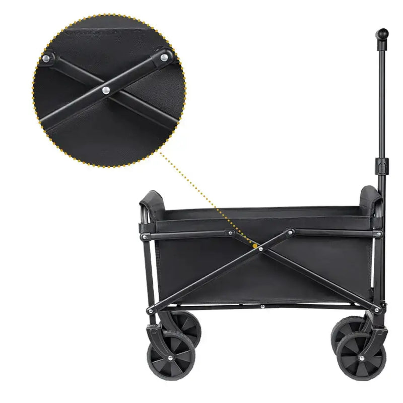 Habicare SS Foldable Portable Camping & Utility Cart – Heavy Duty Foldable Portable Camping & Utility Cart – Heavy Duty
