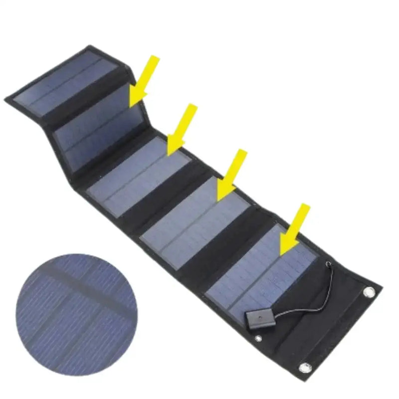 Habicare SS Foldable Solar Panel (12W & 5V) Foldable Solar Panel (12W & 5V)
