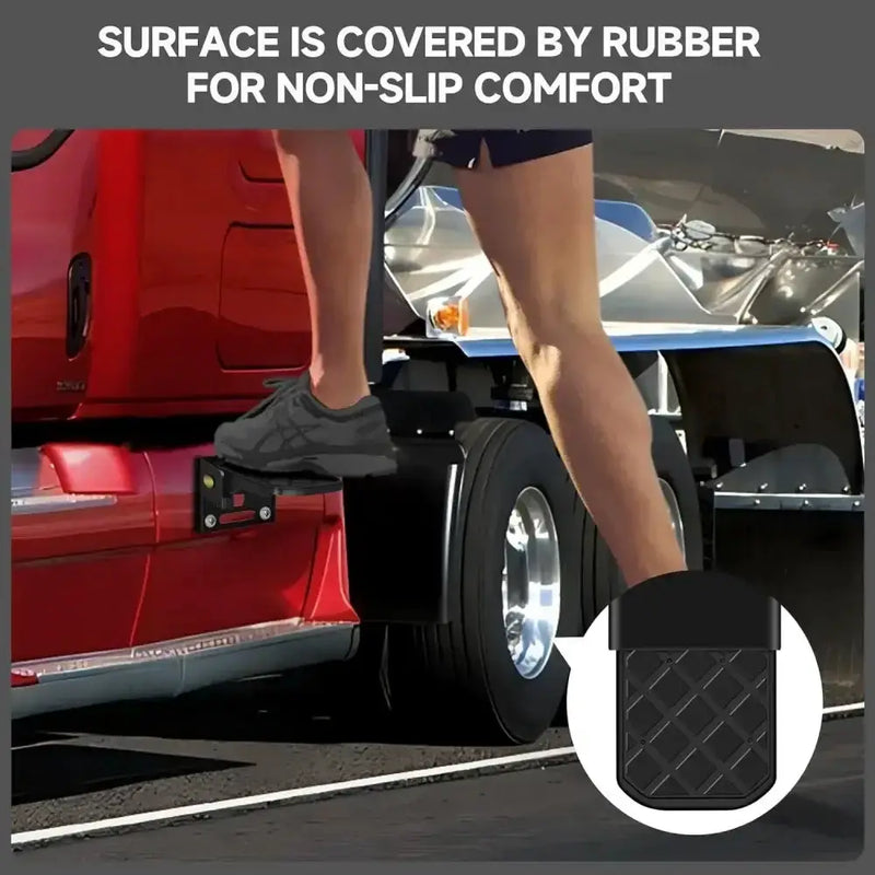 Folding Anti-Slip Truck Bed Steps for RV & Trailer (2PCS) – view 3