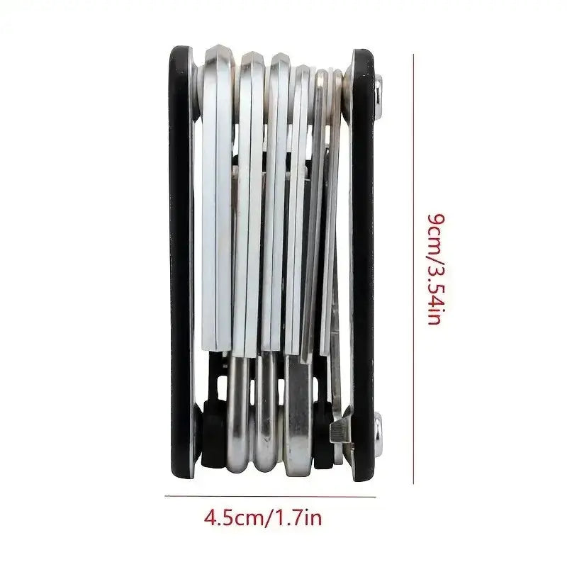 Habicare HBC Folding Bike & Motorcycle Repair Tool Kit (16 in 1) Folding Bike & Motorcycle Repair Tool Kit (16 in 1)