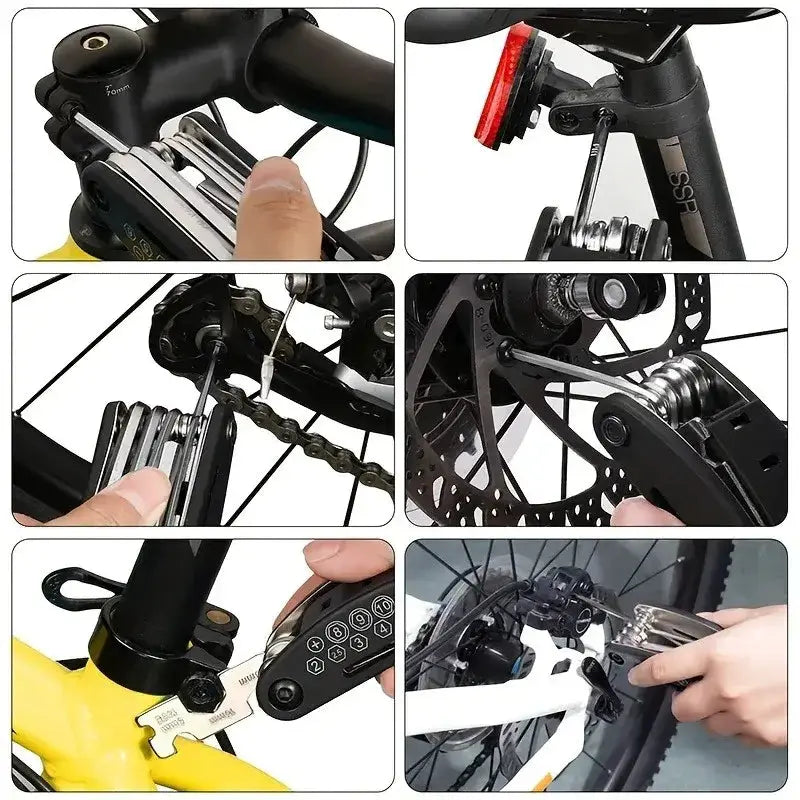 Habicare HBC Folding Bike & Motorcycle Repair Tool Kit (16 in 1) Folding Bike & Motorcycle Repair Tool Kit (16 in 1)