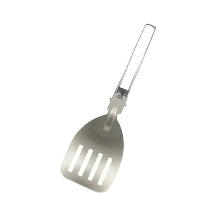 Habicare Folding Stainless Steel Camping Spatula Folding Stainless Steel Camping Spatula