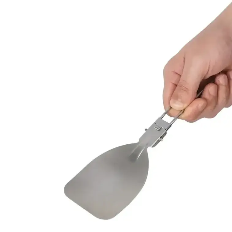 Habicare Folding Stainless Steel Camping Spatula Folding Stainless Steel Camping Spatula