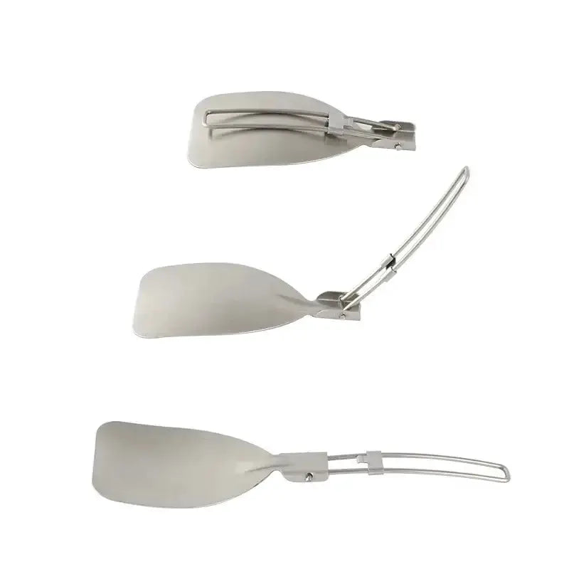 Habicare Folding Stainless Steel Camping Spatula Folding Stainless Steel Camping Spatula