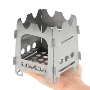 Habicare SS Folding Camping Stove – Ultralight & Portable Folding Camping Stove – Ultralight & Portable