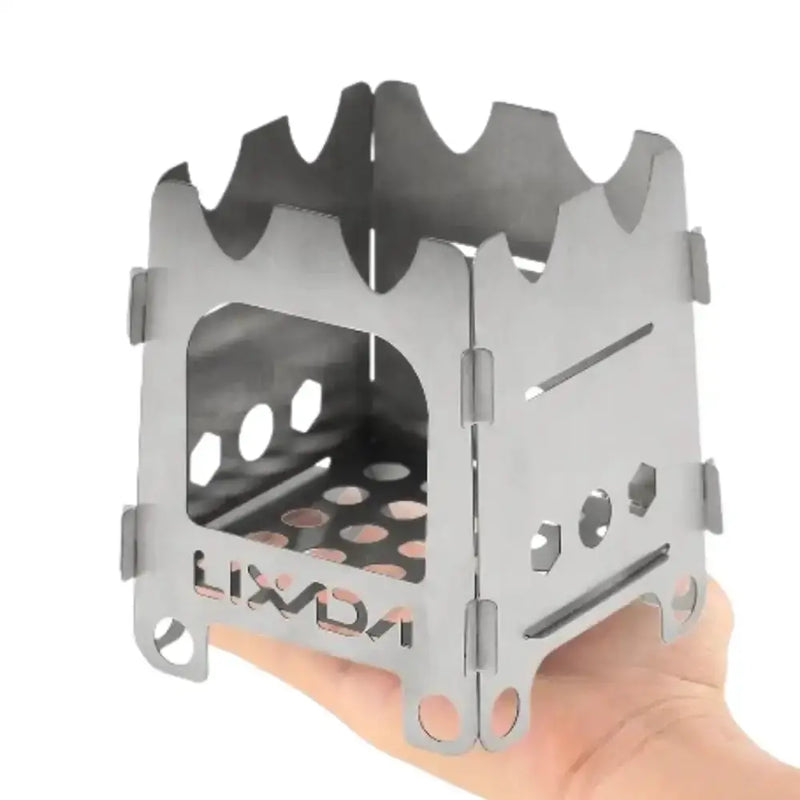 Habicare SS Folding Camping Stove – Ultralight & Portable Folding Camping Stove – Ultralight & Portable