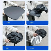 Habicare HBC Folding Car Window Sunshade Cover Folding Car Window Sunshade Cover