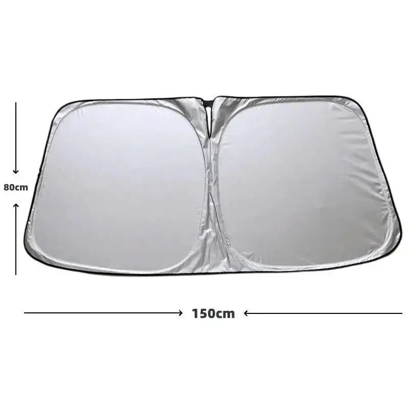 Folding Car Windshield Sunshade Anti-UV Visor (2 sizes available) – view 9