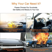 Folding Car Windshield Sunshade Anti-UV Visor (2 sizes available) – view 6