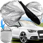 Folding Car Windshield Sunshade Anti-UV Visor (2 sizes available) – view 2