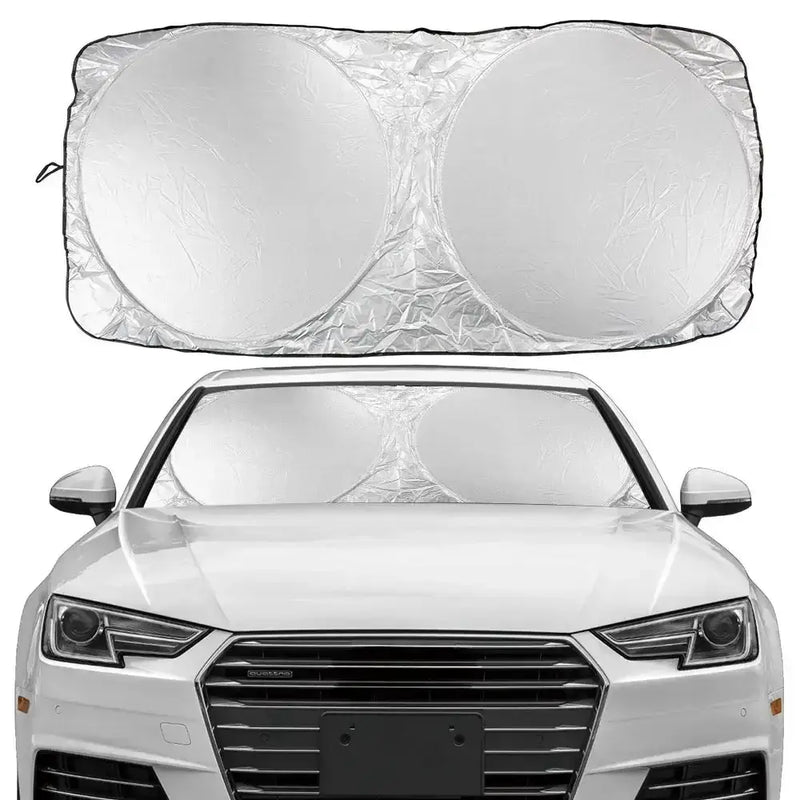 Habicare HBC Folding Car Windshield Sunshade Visor Folding Car Windshield Sunshade Visor