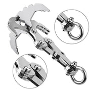 Folding Stainless Steel Grappling Hook – Outdoor Survival Tool – view 4
